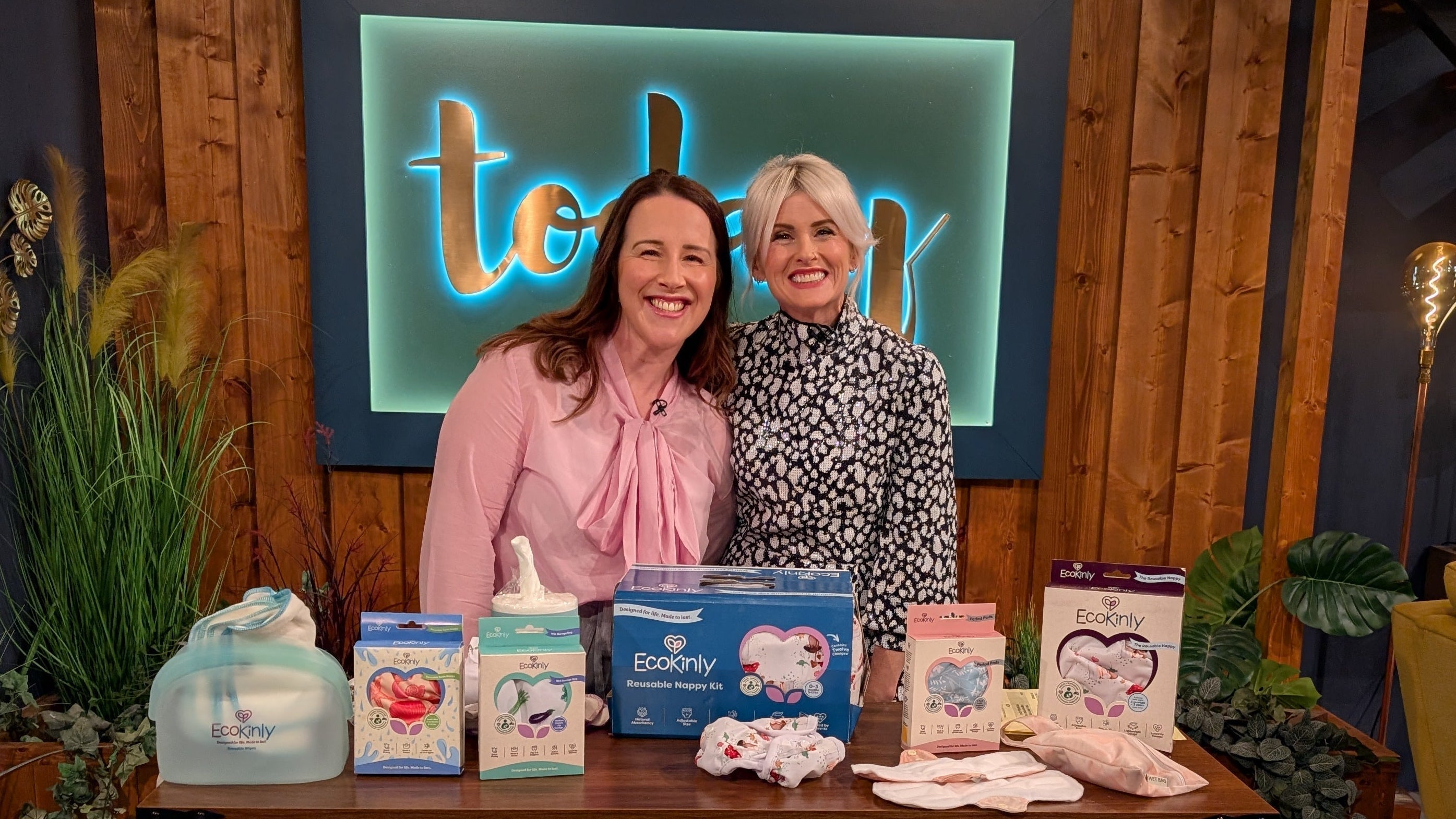 Wexfords EcoKinly reusables take centre stage on RTE Today Show!