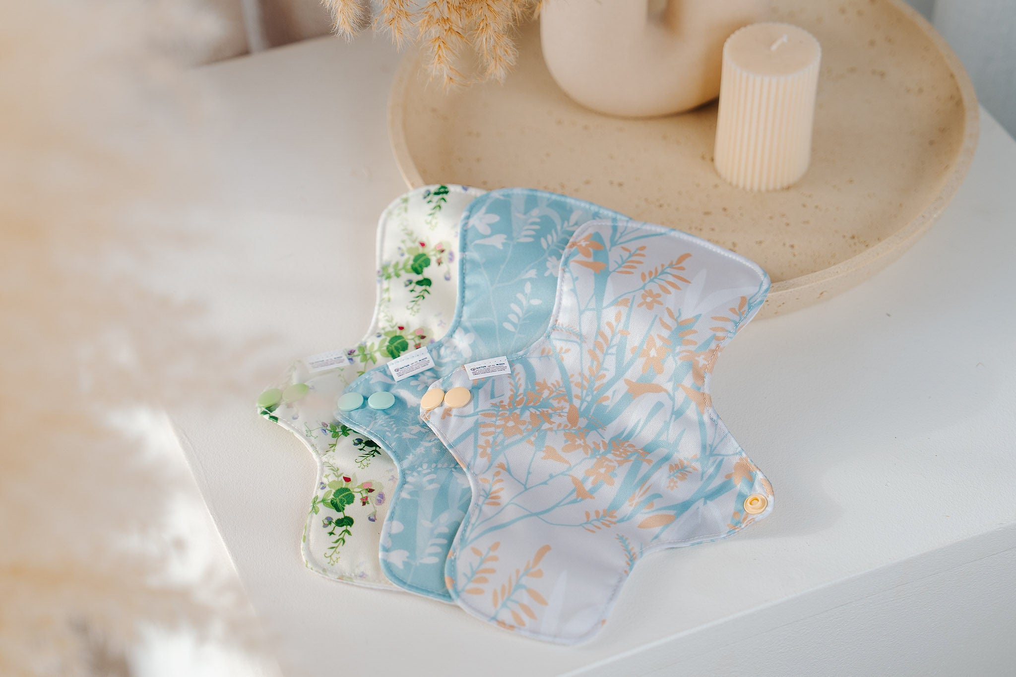 EcoKinly Reusable Period Pads - 3 Pack