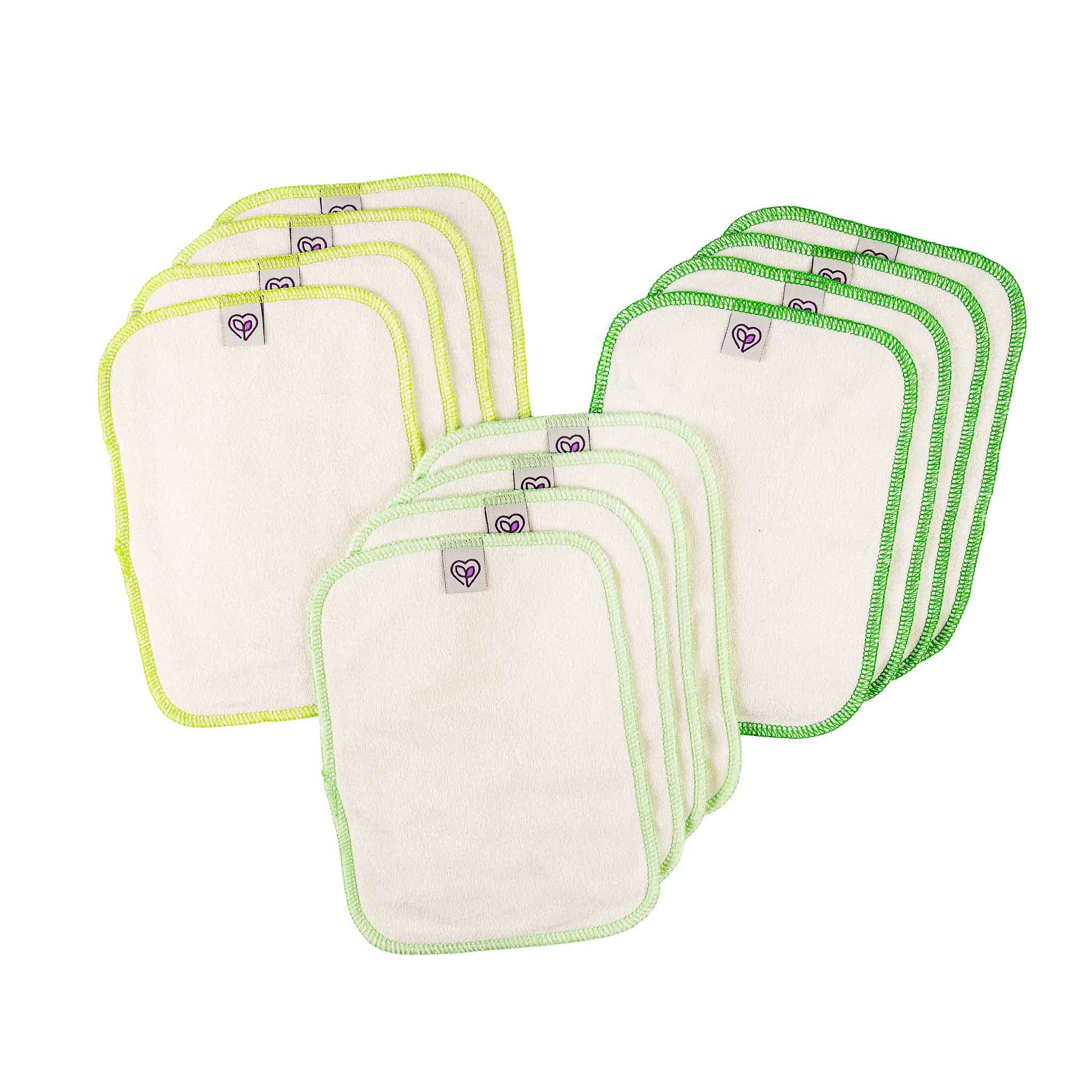 EcoKinly Reusables Wipes - 12 Pack