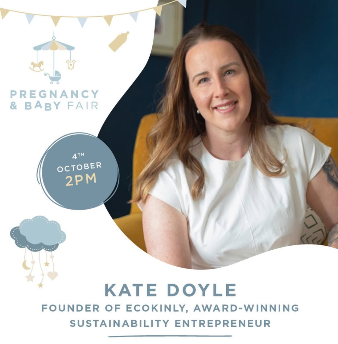 Meet EcoKinly at the Pregnancy and Baby Fair RDS 3-4 October 26