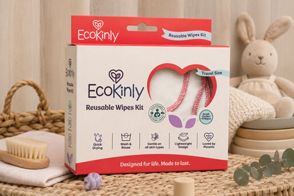EcoKinly Reusable Wipes Kit