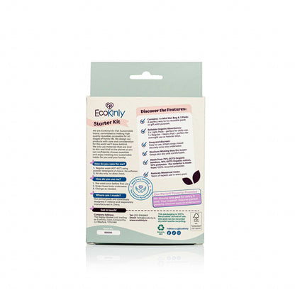 Ecoknly starter kit packaging on a white background