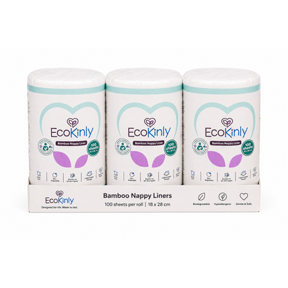 EcoKinly Nappy Liner Biodegradable Bamboo