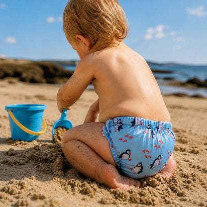 EcoKinly Reusable Swim Nappy - Splash & Dash