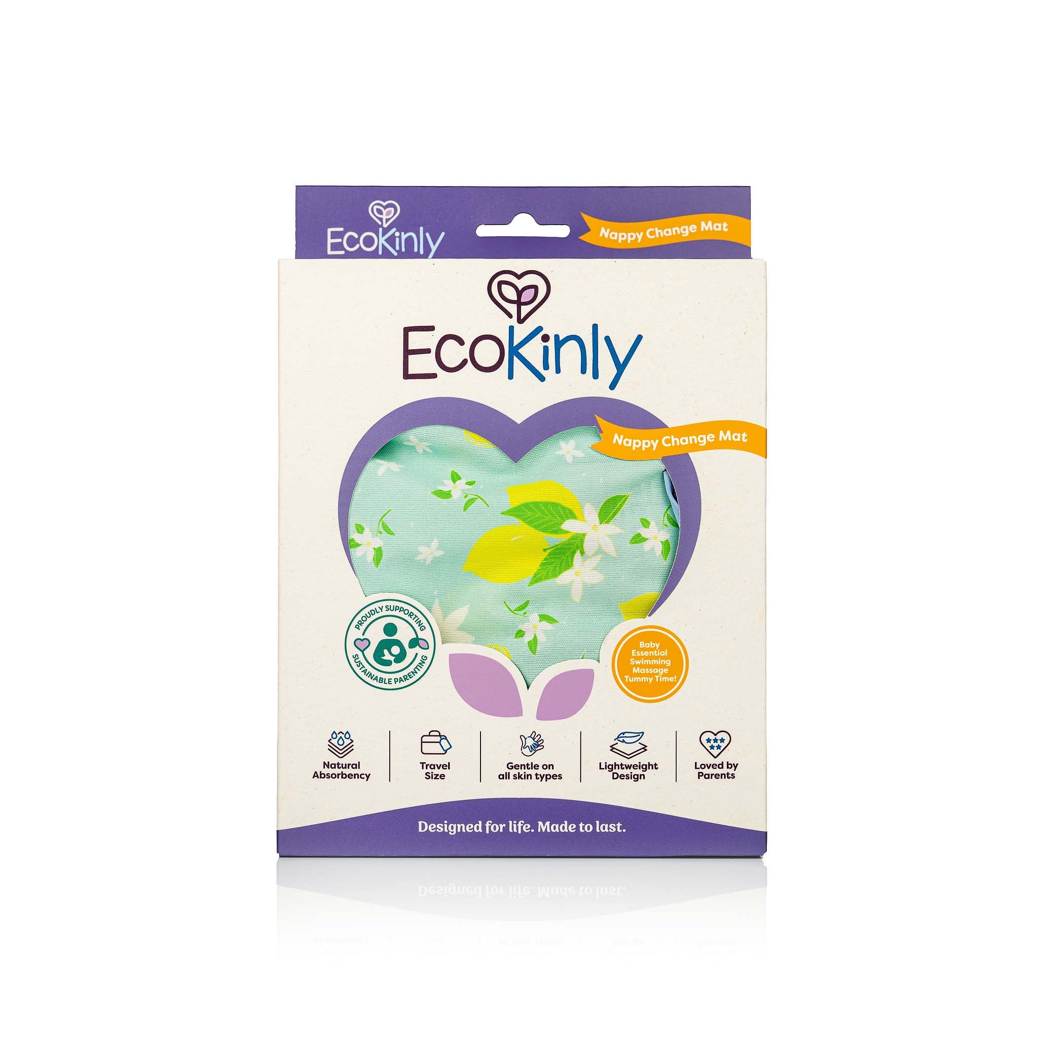 EcoKinly product packaging on a white background