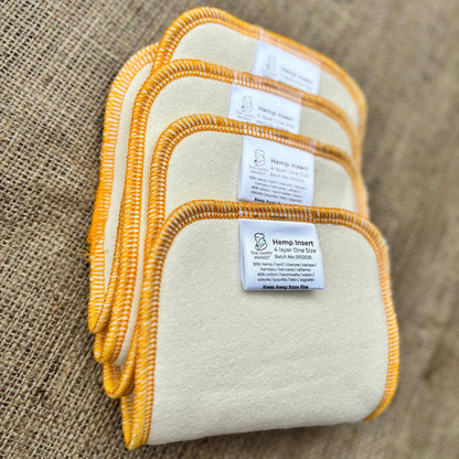 EcoKinly 4 layer Hemp Insert One Size
