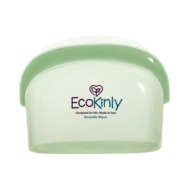 EcoKinly reusable wipes in forest color
